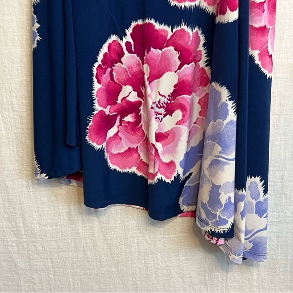 N Natori Womens Floral One Shoulder Top Size XS - Picture 6 of 8